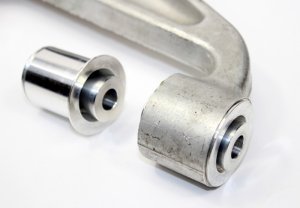 Infiniti G35 Monoball Bushings - Rear Upper - SPL Parts - FKS Rear Upper Control Arm - `03-`06 Infiniti G35 Monoball Bushings - Rear Upper - SPL Parts - FKS Rear Upper Control Arm - `03-`06